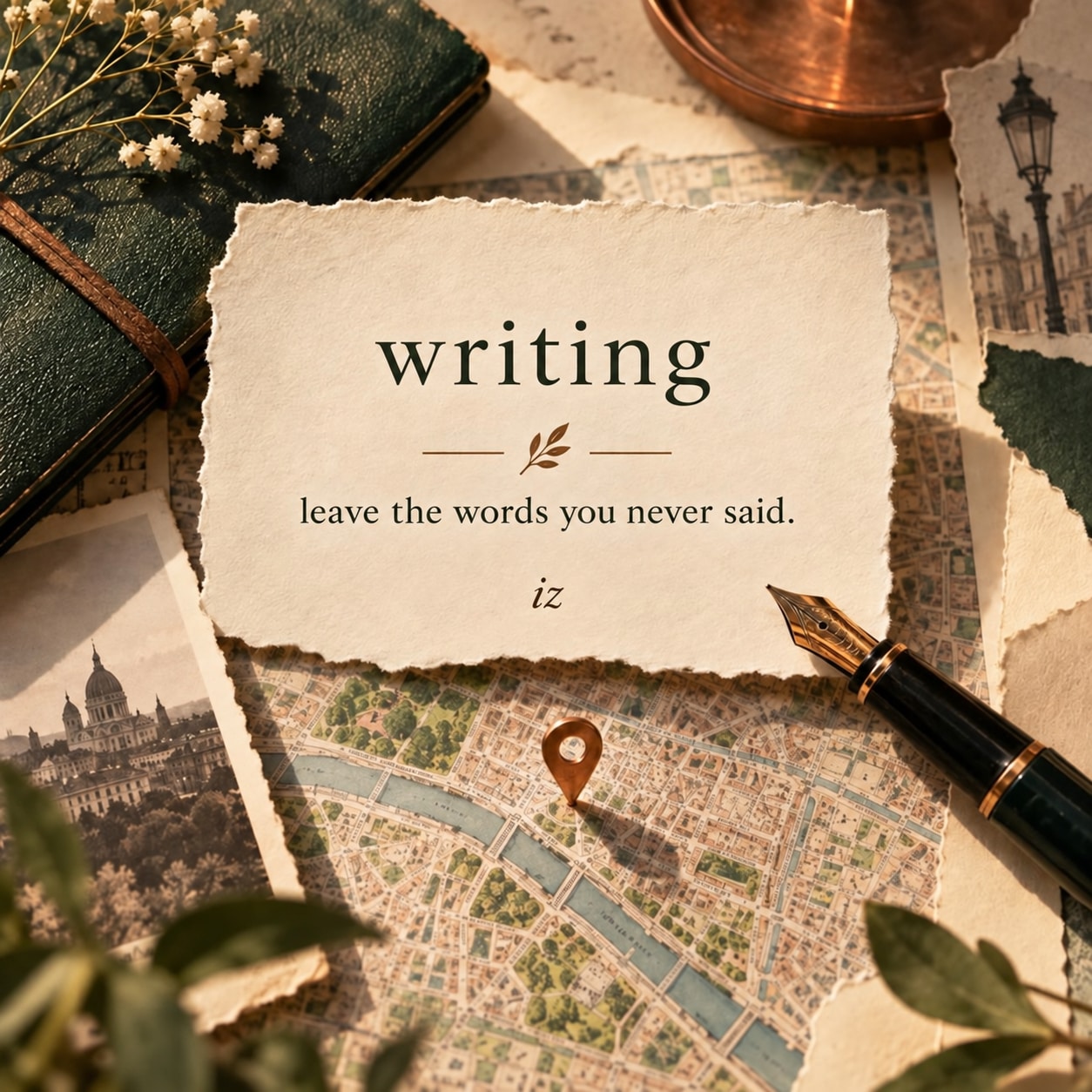 Writing — Let a passing thought leave a lasting trace.