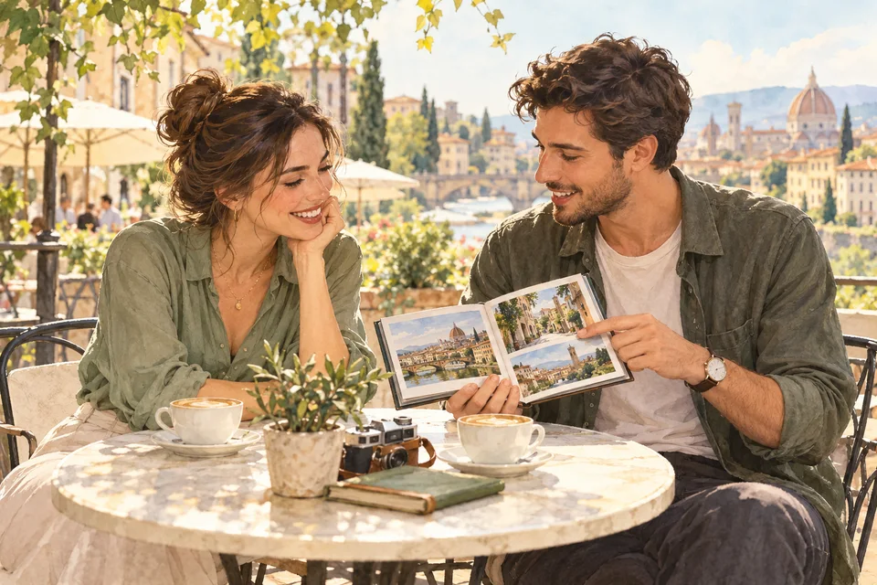 fotoğraf merakı üzerinden tanışan iki kişi